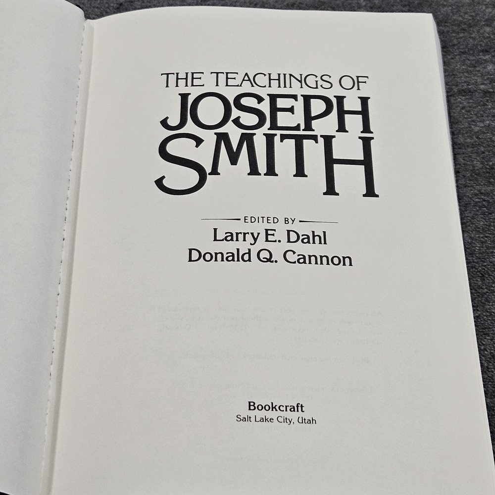 The Teachings of Joseph Smith by Donald Cannon and Larry Dahl 1997 90s 1990s VTG - Picture 6 of 7